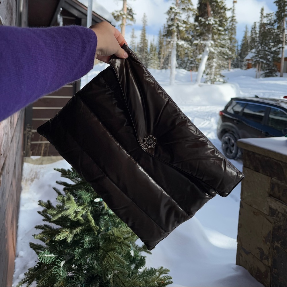 MONCLER puffy purse / case NWT